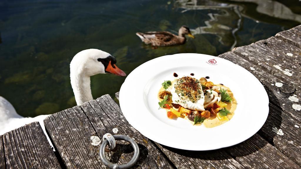 Seehotel Schwan Gmunden Dış mekan fotoğraf